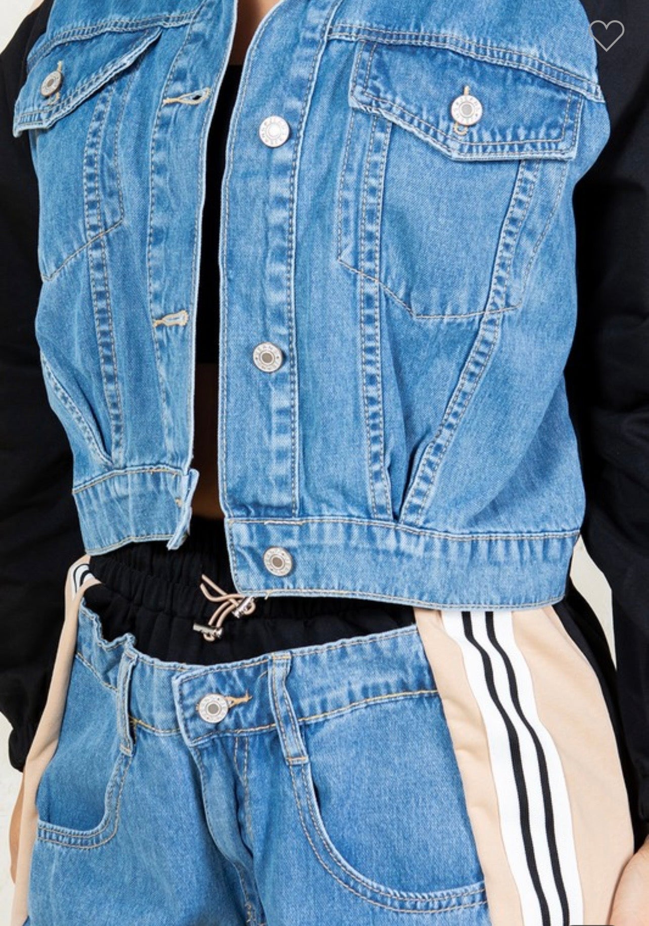 2 piece denim set