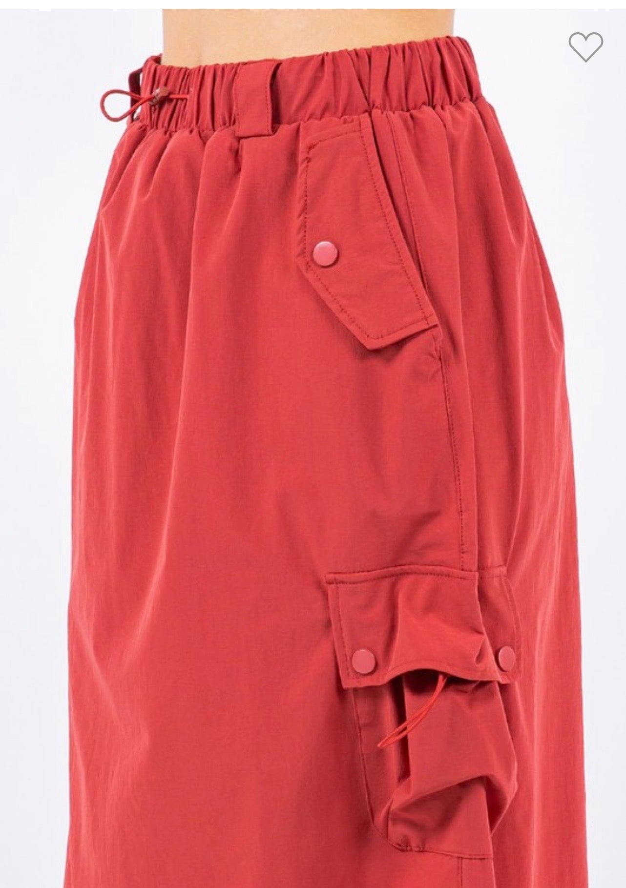 Cargo Midi Skirt