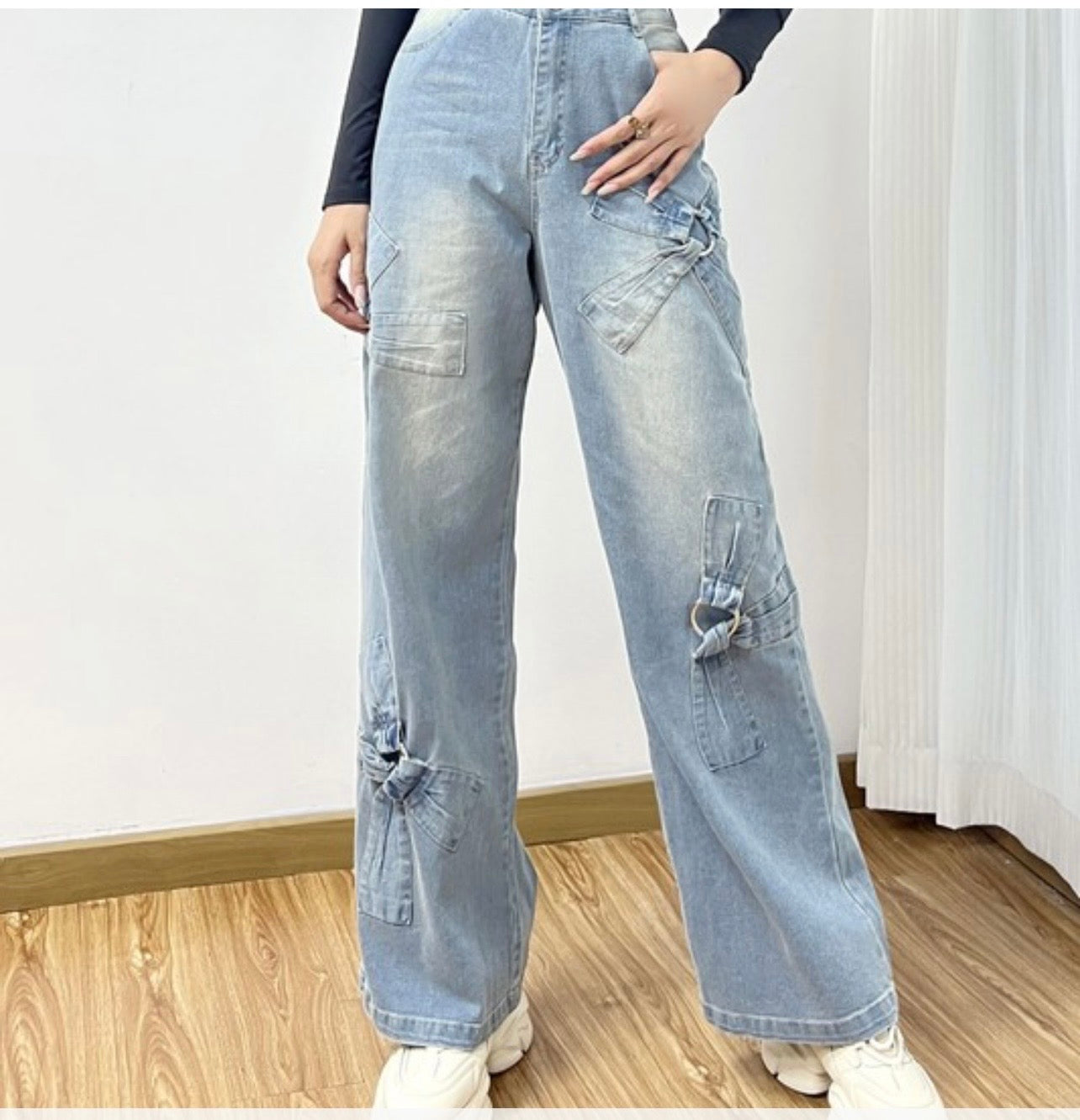 High Rised Full Length Jeans