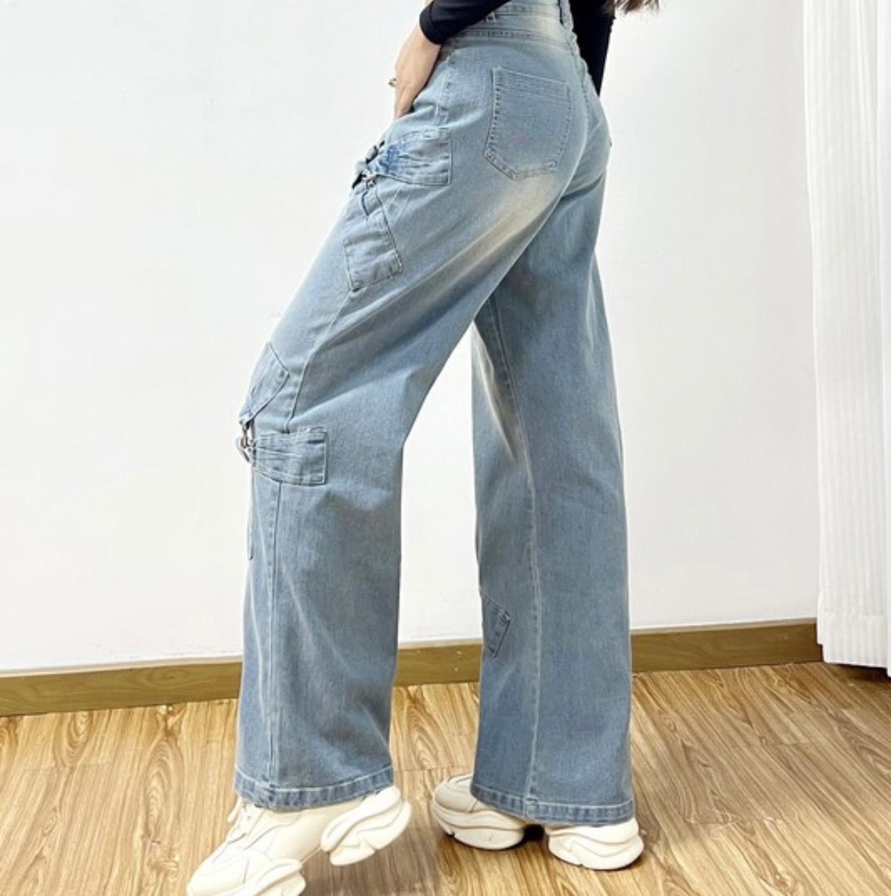 High Rised Full Length Jeans