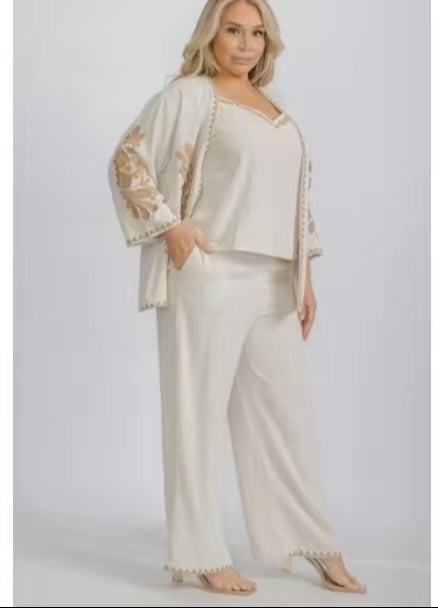 Embroidered Dreams Loungewear set